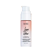RENEE Lumi Glow Highlighting Liquid Foundation, Buildable Coverage with Dewy Finish