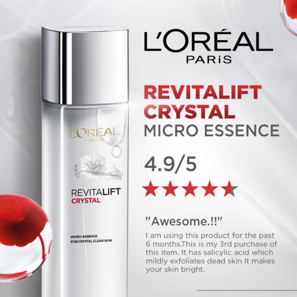 L'Oreal Paris Revitalift Crystal Micro-Essence