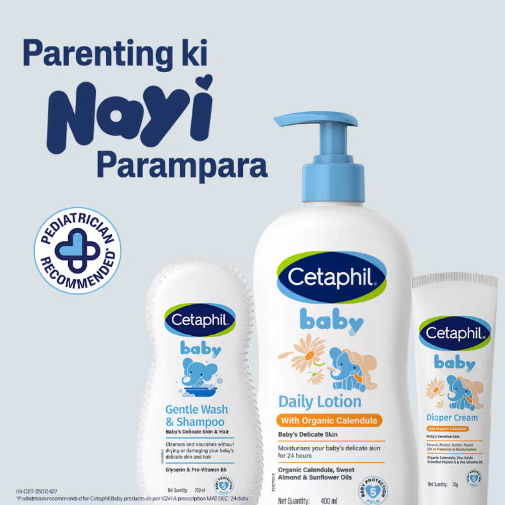 Cetaphil Baby Daily Lotion With Organic Calendula for Face & Body