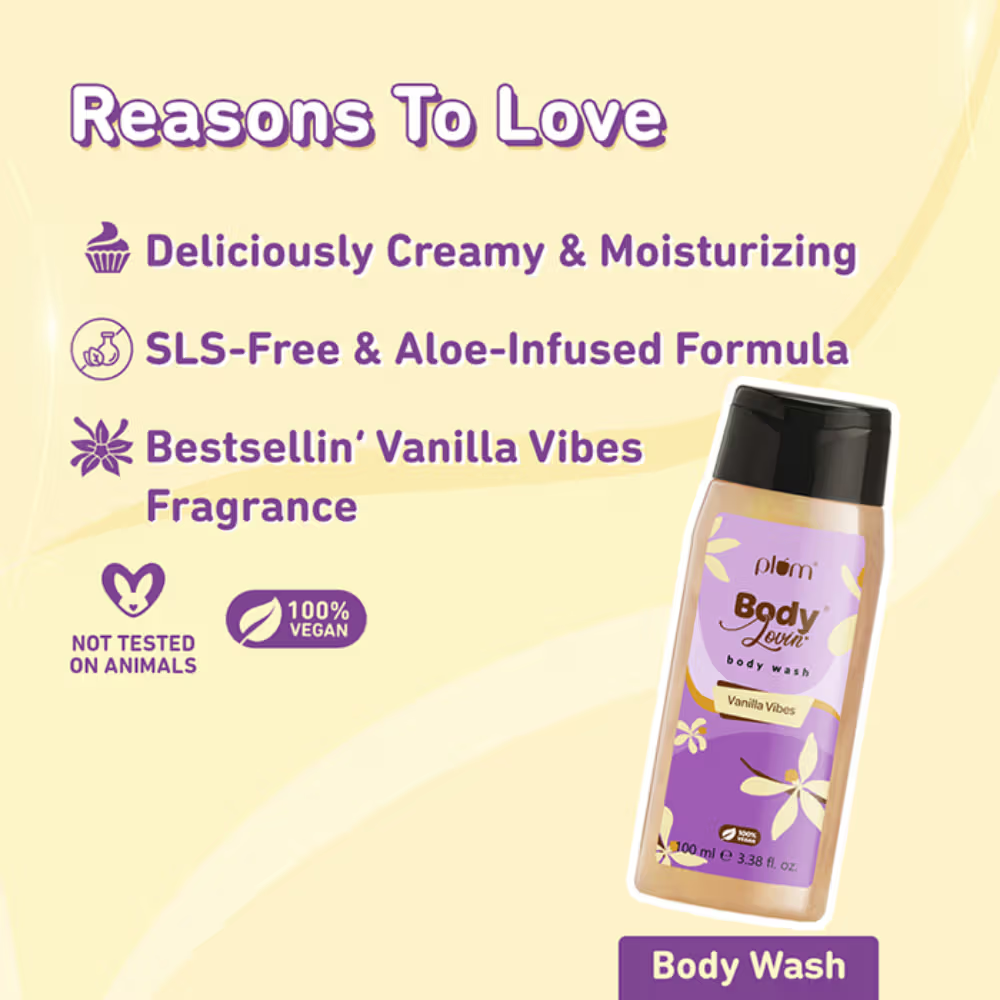 Plum BodyLovin Vanilla Vibes Bath & Body Gift Set