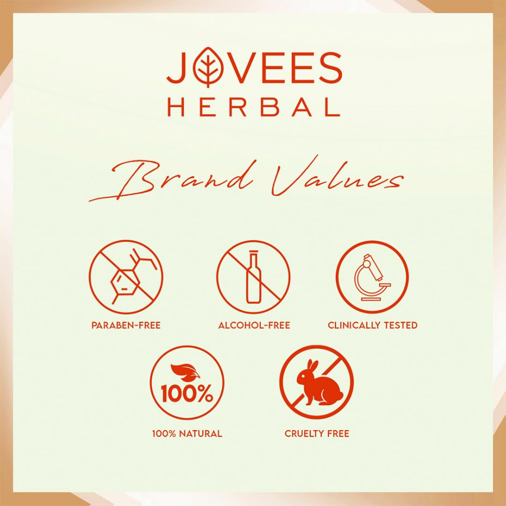 Jovees Herbal Papaya Face wash For Glowing And Brightening Skin All Skin Types Men And Women