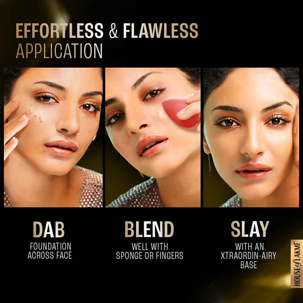 Lakme Xtraodin Airy Mattereal Mousse Foundation With SPF8, Waterproof, Lasts 16 Hr