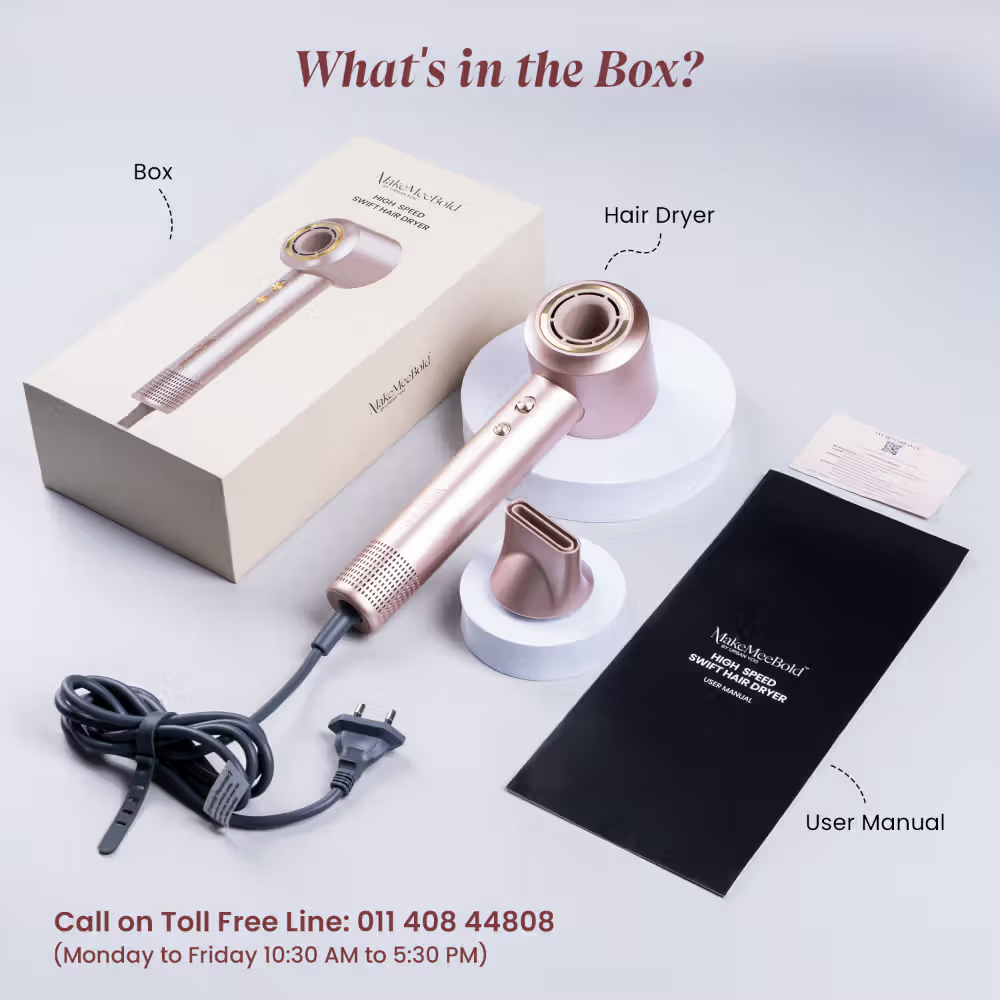 UrbanYog MakeMeeBold Swift High-Speed Hair Dryer