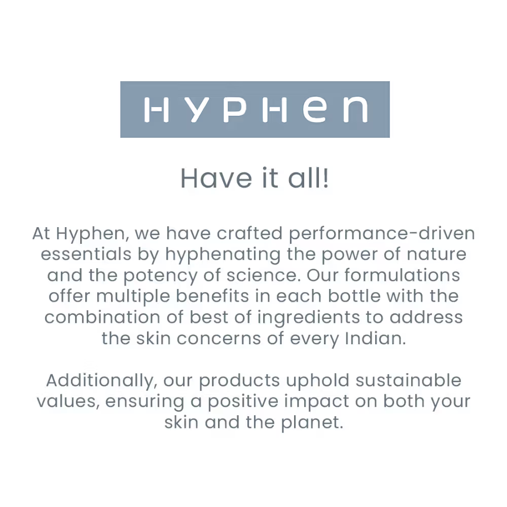 Hyphen 2% Ceramide-Peptide Complex Barrier Repair Moisturizer-Oily Skin Non-Comedogenic & Lightweight