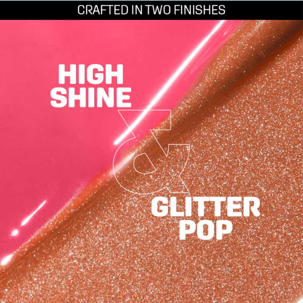Colors Queen Lip Luminizer High Shine Lip Gloss Enriched with Shea Butter