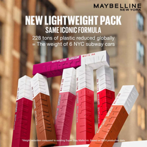 Maybelline New York Super Stay Matte Ink Liquid Lipstick, Lasts Up to 16 Hours