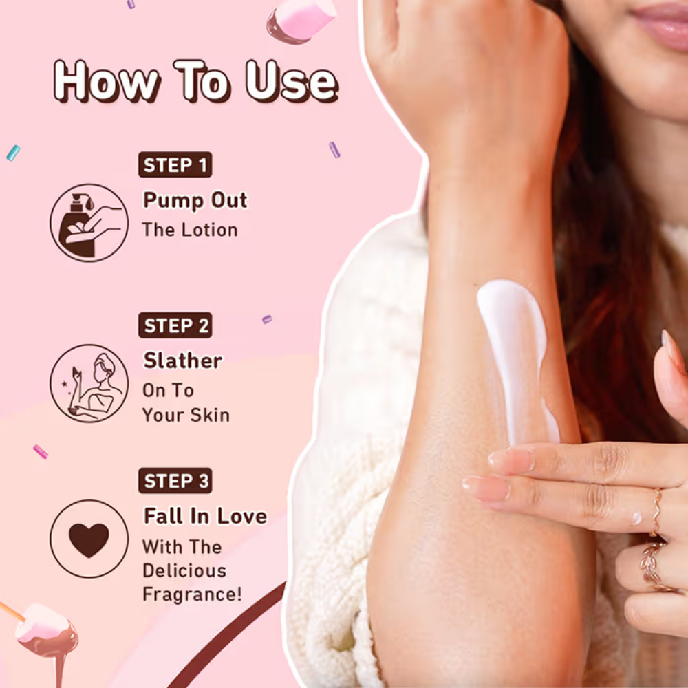 Plum BodyLovin Marshmallow Melt Body Lotion With Shea Butter for Dry, Normal & All Skin type