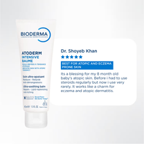 Bioderma Atoderm Intensive Ultra Soothing Baume-Ceramides & Canola Oil-Eczema Prone Skin