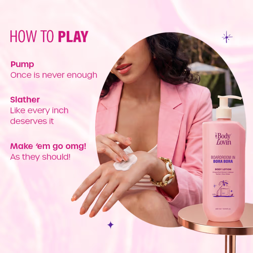 Plum BodyLovin’ Boardroom In Bora Bora Body Lotion, Hydrating, Brightening Sweet Tropical Fragrance