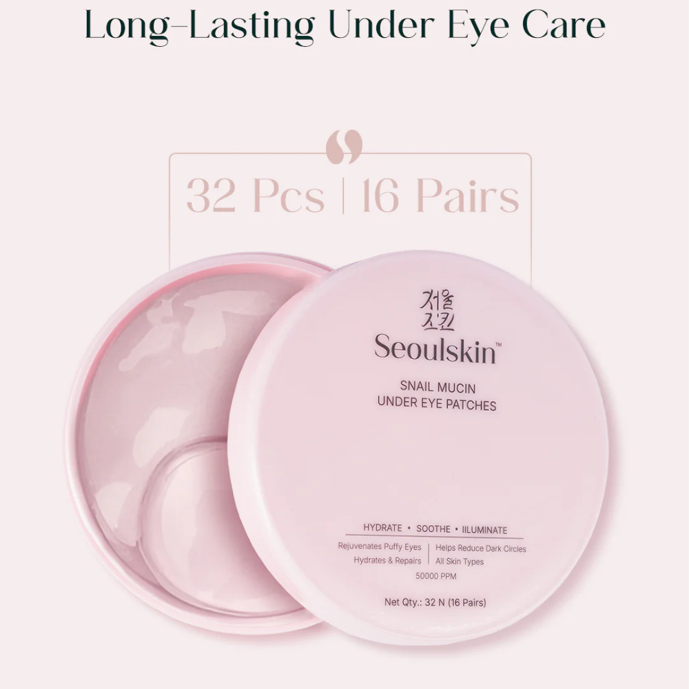 Seoulskin Snail Mucin Under Eye Patches
