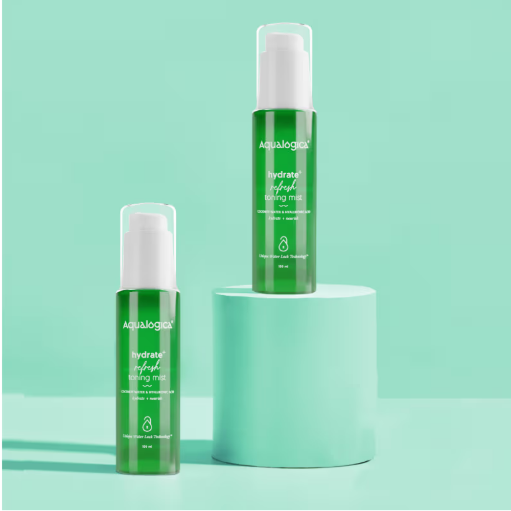 Aqualogica Hydrate+ Refresh Toning Mist with Coconut Water and Hyaluronic Acid