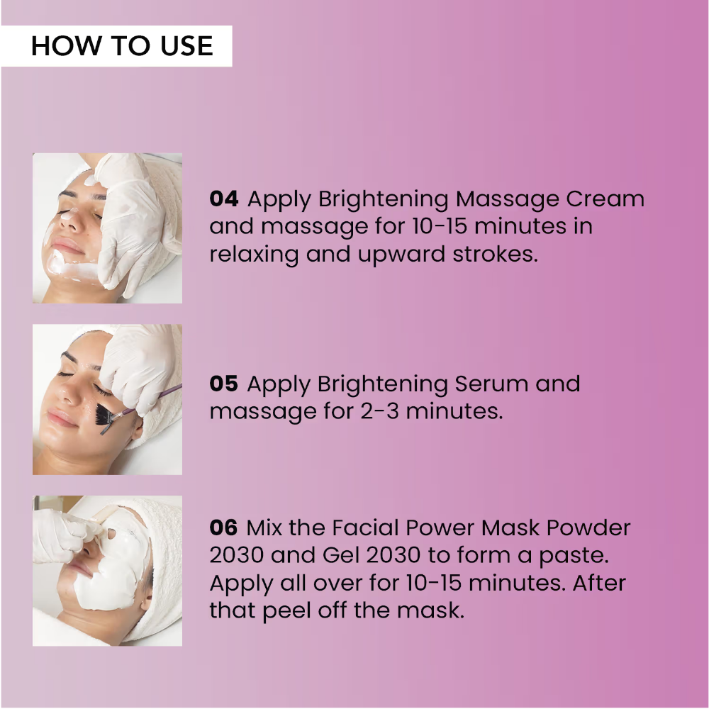 O3+ Bridal Facial Radiant And Glowing Skin - Pack Of 6