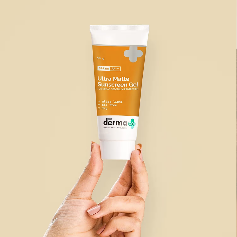 The Derma Co Ultra Matte Sunscreen Gel With SPF 60 PA+++