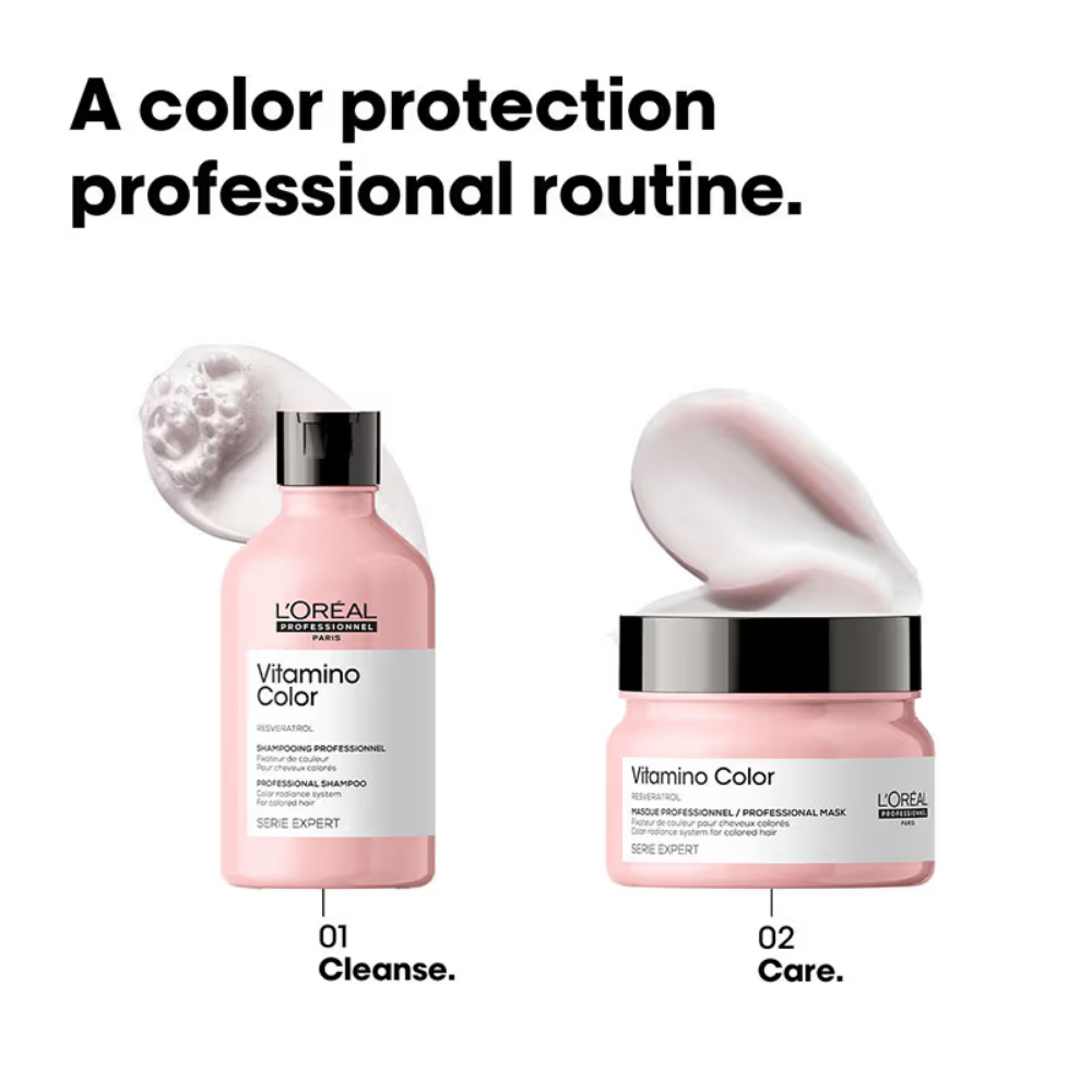 L'Oréal Professionnel Vitamino Color Shampoo & Hair Mask, Serie Expert