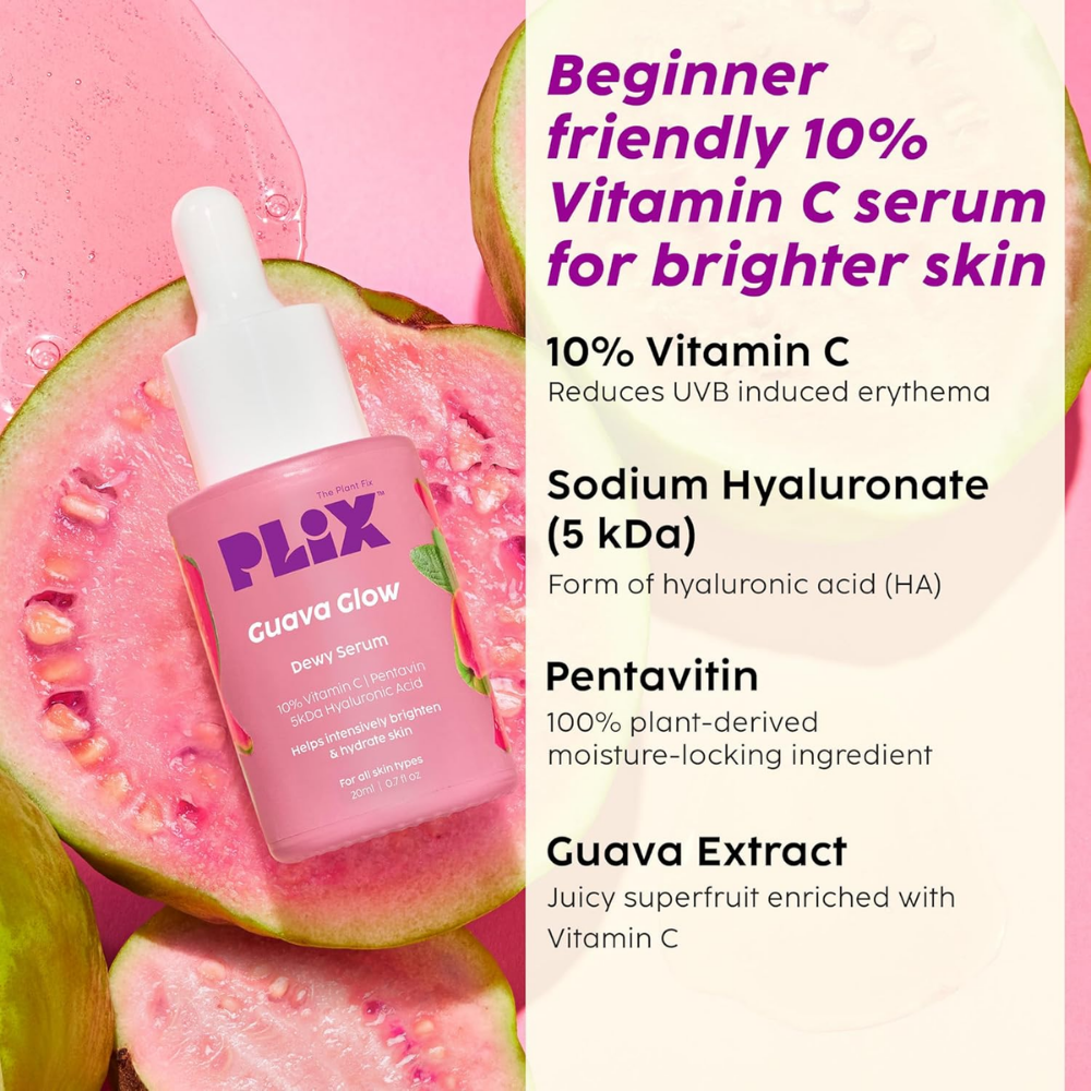 Plix Guava Glow Combo Kit