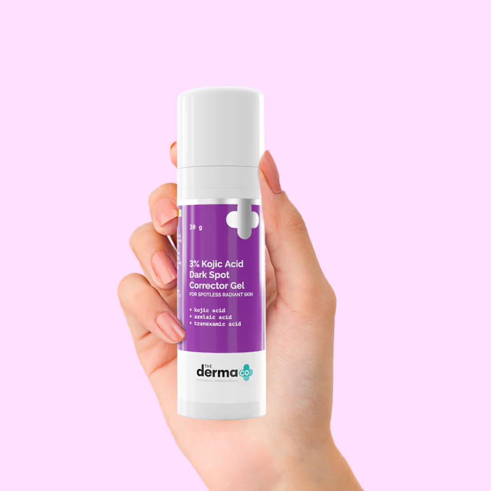 The Derma Co 3% Kojic Acid Gel for Dark Spot Correction and Spotless & Radiant Skin