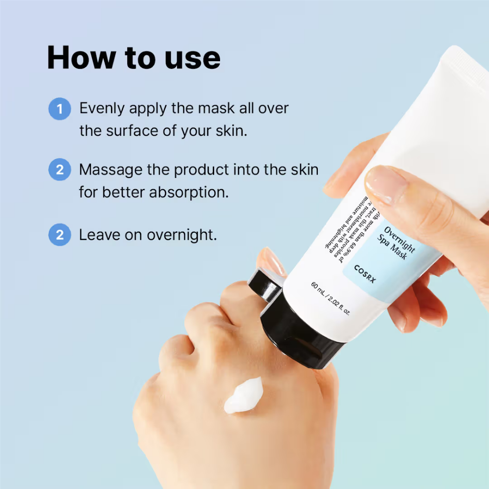 COSRX Ultimate Nourishing Rice Overnight Spa Mask