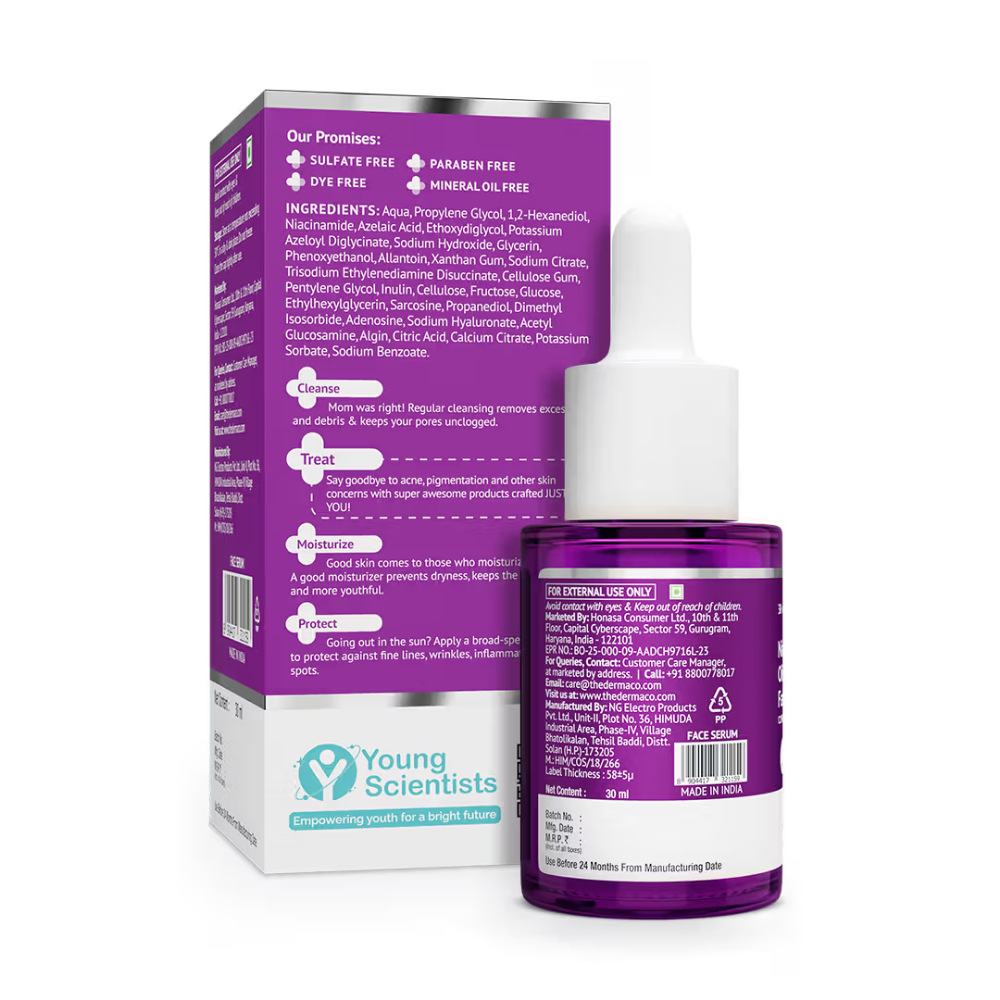 The Derma Co Nia-Zelaic Oil Control Face Serum