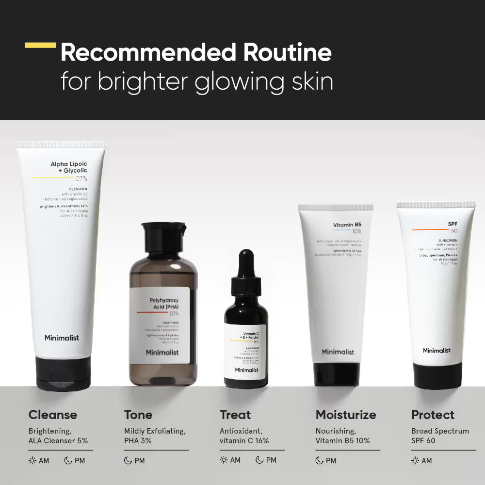 Minimalist Vitamin C + E + Ferulic 16% Face Serum