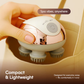 Ikonic Me Zen Electric Scalp Massager - Pearl White Chrome