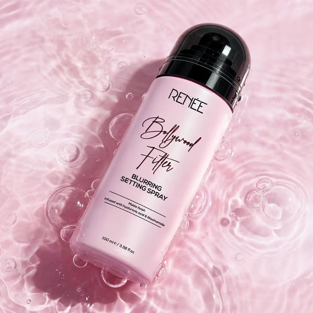 Renee Cosmetics Bollywood Filter Blurring Setting Spray for Face, Matte Finish, with Hyaluronic Acid