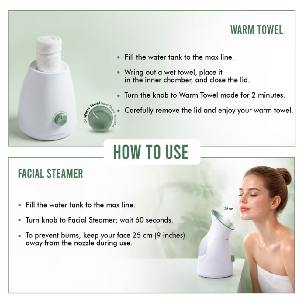 Ikonic Me 3 In1 Facial Steamer