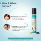 Pilgrim 3% Redensyl & 4% Anagain Advance Hair Growth Serum Roll-On With Rosemary & Korean Black Rice