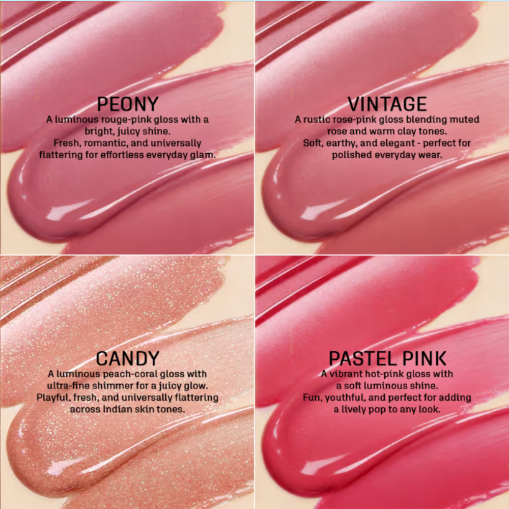 Colors Queen Lip Luminizer High Shine Lip Gloss Enriched with Shea Butter