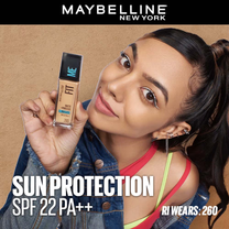 Maybelline New York Fit Me Matte+Poreless 16H Oil Control Foundation With SPF 22
