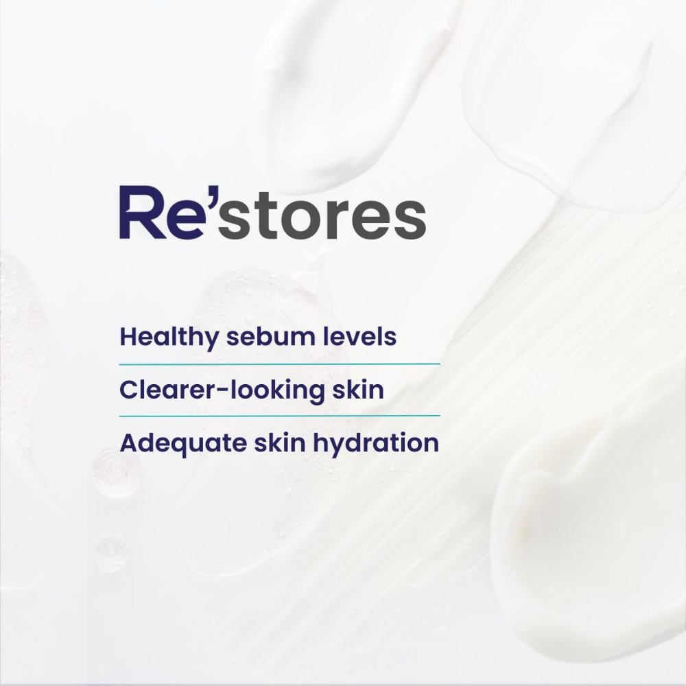 Re'equil Oil Control Face Wash Regulates sebum production | Removes dirt and buildup | For oily, acne prone skin
