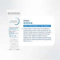 Bioderma Atoderm Intensive Gel Creme Moisturizer - Lightweight & Non Greasy - Dry Skin