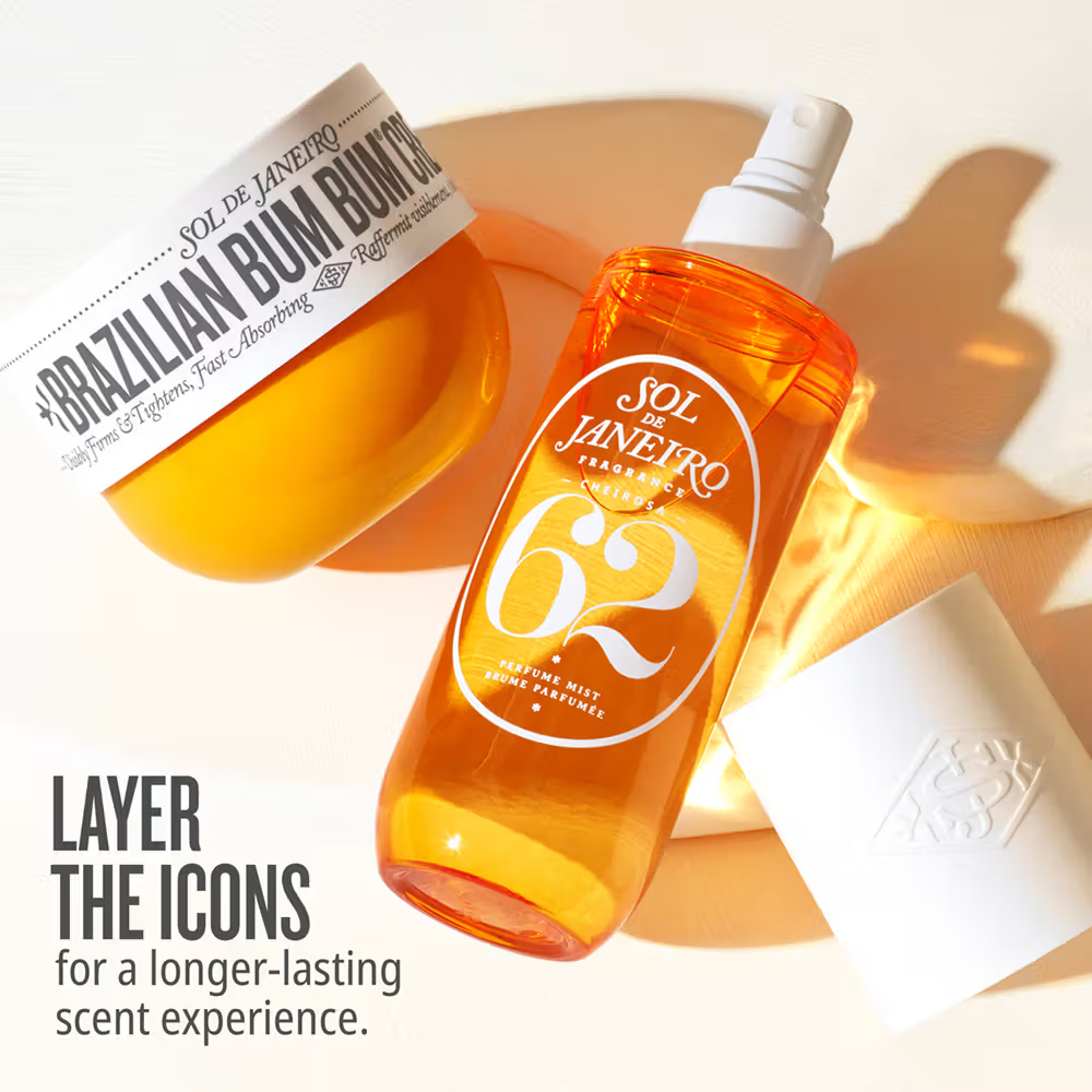 Sol de Janeiro Cheirosa 62 Perfume Mist with Vanilla & Salted Caramel