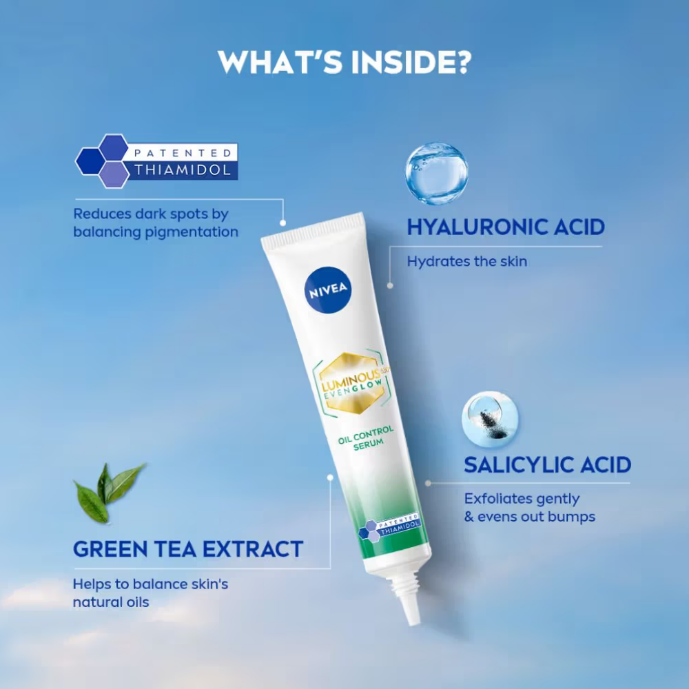 Nivea Luminous Even Glow Oil Control Serum