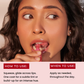 Hyphen Tinted Lip Balm, Brightens Dark & Dry Lips - 1% Vitamin E, Peptide & Squalane - Jelly Glaze