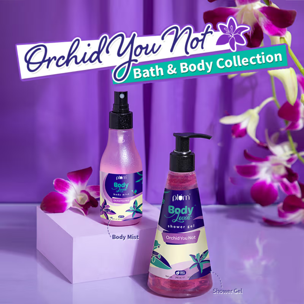 Plum BodyLovin Orchid-You-Not Body Mist For A Long Lasting Floral Fragrance