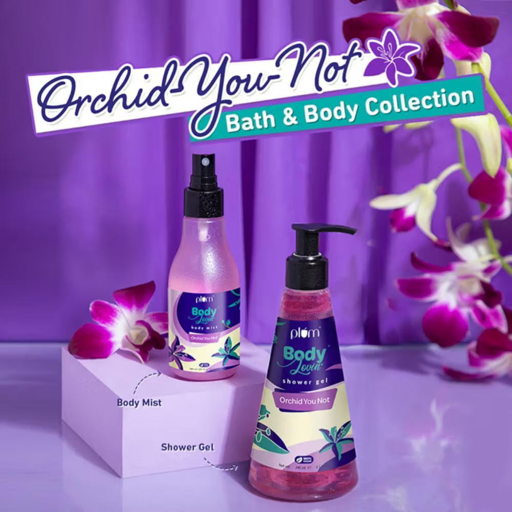 Plum BodyLovin Orchid-You-Not Shower Gel - Fresh Floral Body Wash
