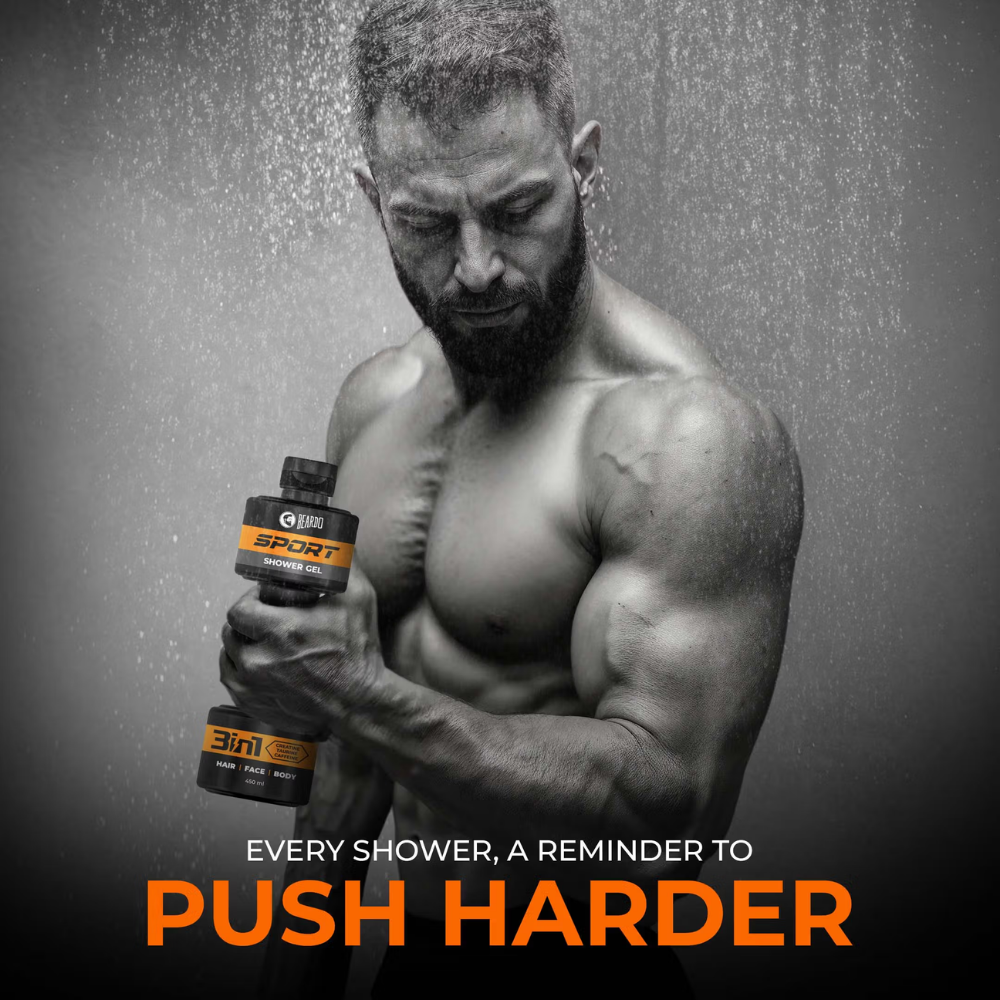 Beardo Sport 3-In-1 Shower Gel For Men