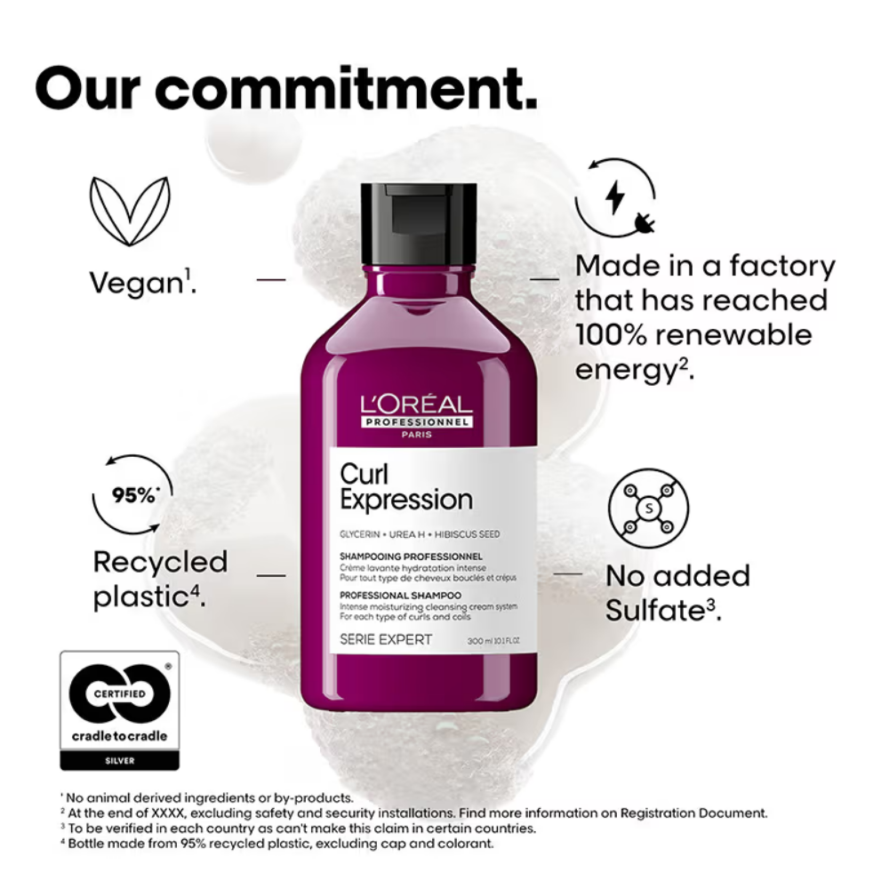 L'Oréal Professionnel Curl Expression Sulfate-Free Shampoo for Intense moisturizing & hydration