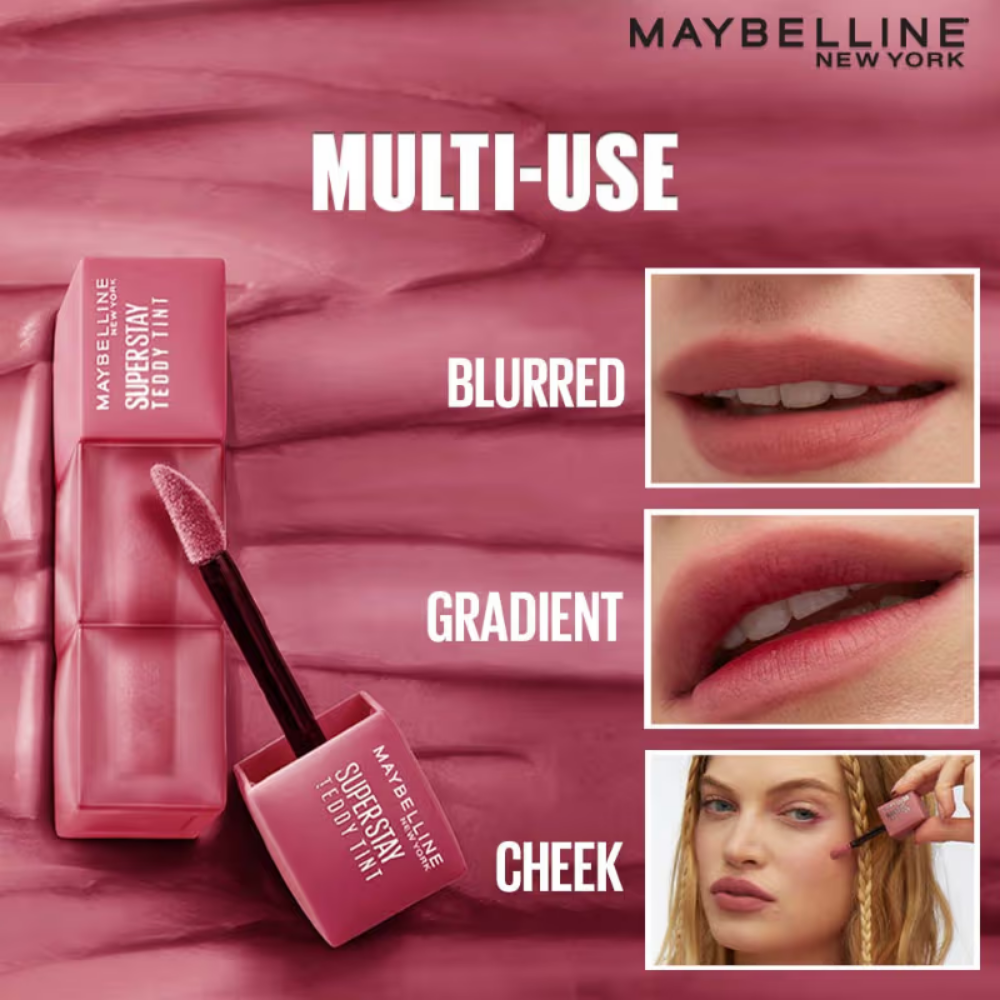 Maybelline New York Superstay Teddy Tint Lip & Cheek Color