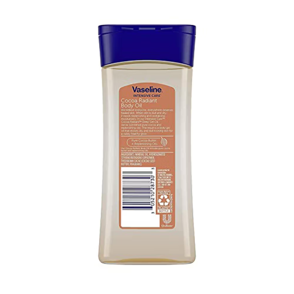 Vaseline Intensive Care Cocoa Radiant Body Oil