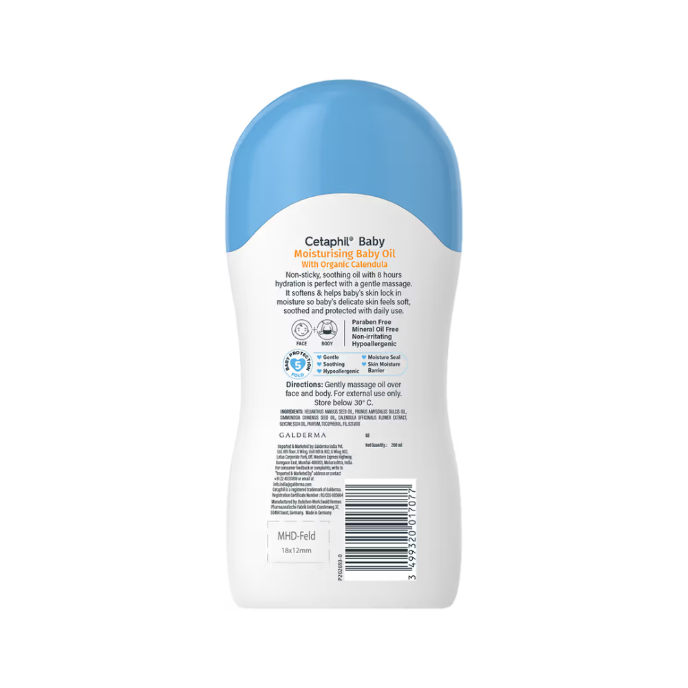 Cetaphil Baby Massage Oil With Shea Butter