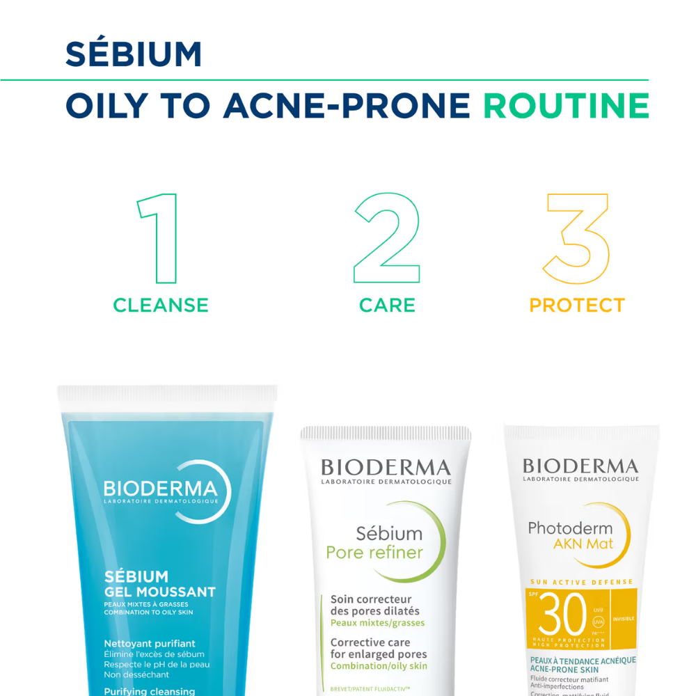 Bioderma Pore Refiner Sebium With Salicylic Acid For Combination To Oily Skin