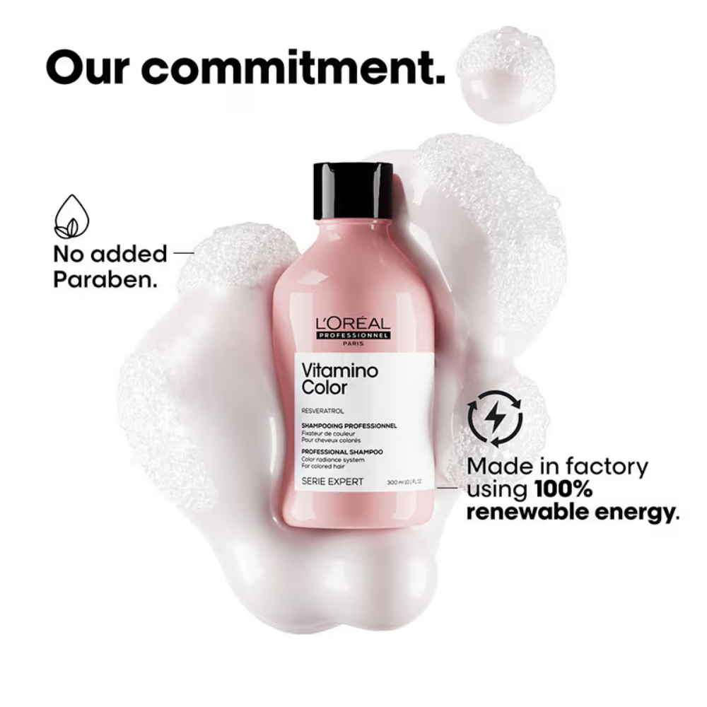 L’Oréal Professionnel Vitamino Color Shampoo for Color Protection & Shine With Resveratrol