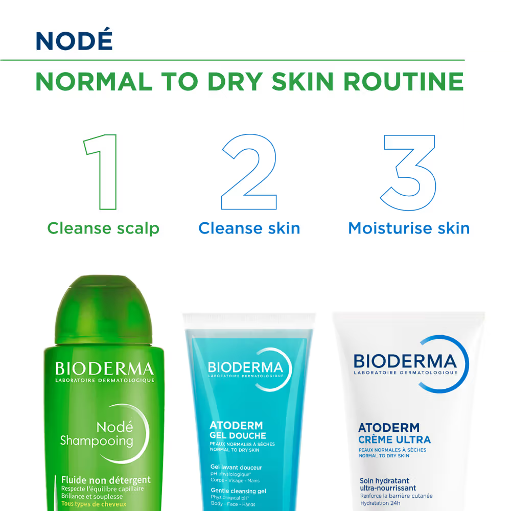 Bioderma Node Non-Detergent Fluid Shampoo - SLS Free
