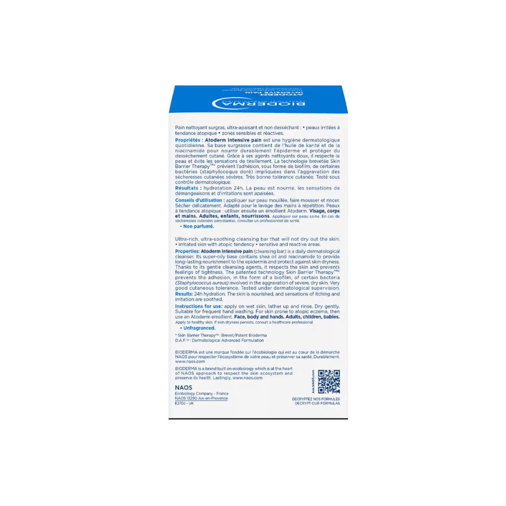 Bioderma Intensive Baby Soap Bar - Atoderm Pain With Shea Butter
