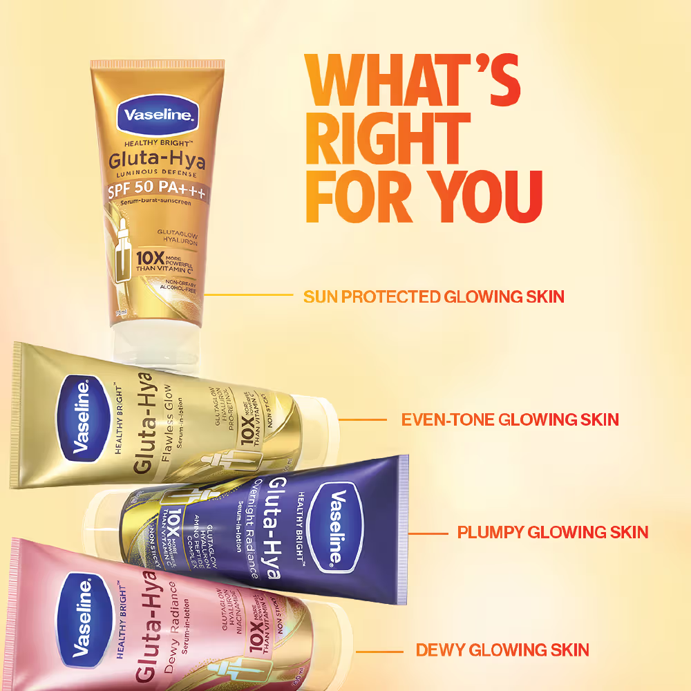 Vaseline Gluta Hya Antioxidant SPF 50 PA+++ Sunscreen