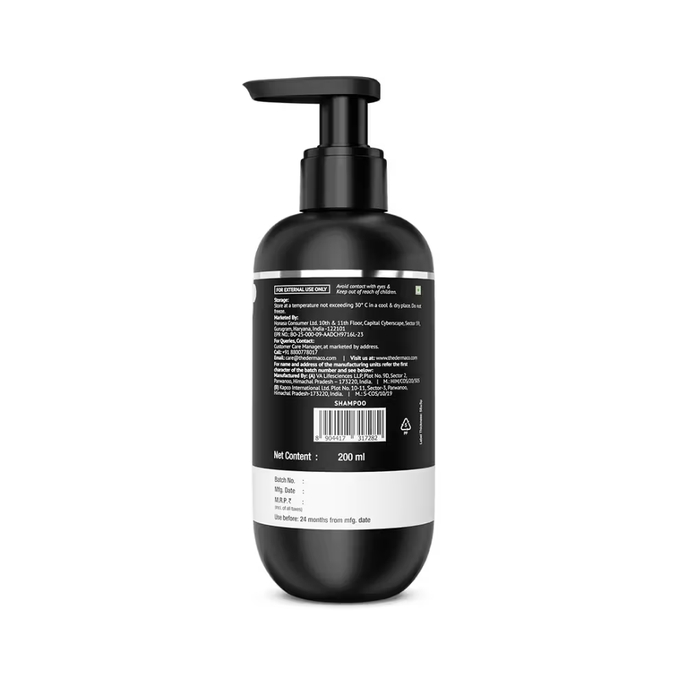 The Derma Co Peptide- Stem Cell Hair Fall Control Shampoo Reduces Hair Fall & Improves Scalp Health