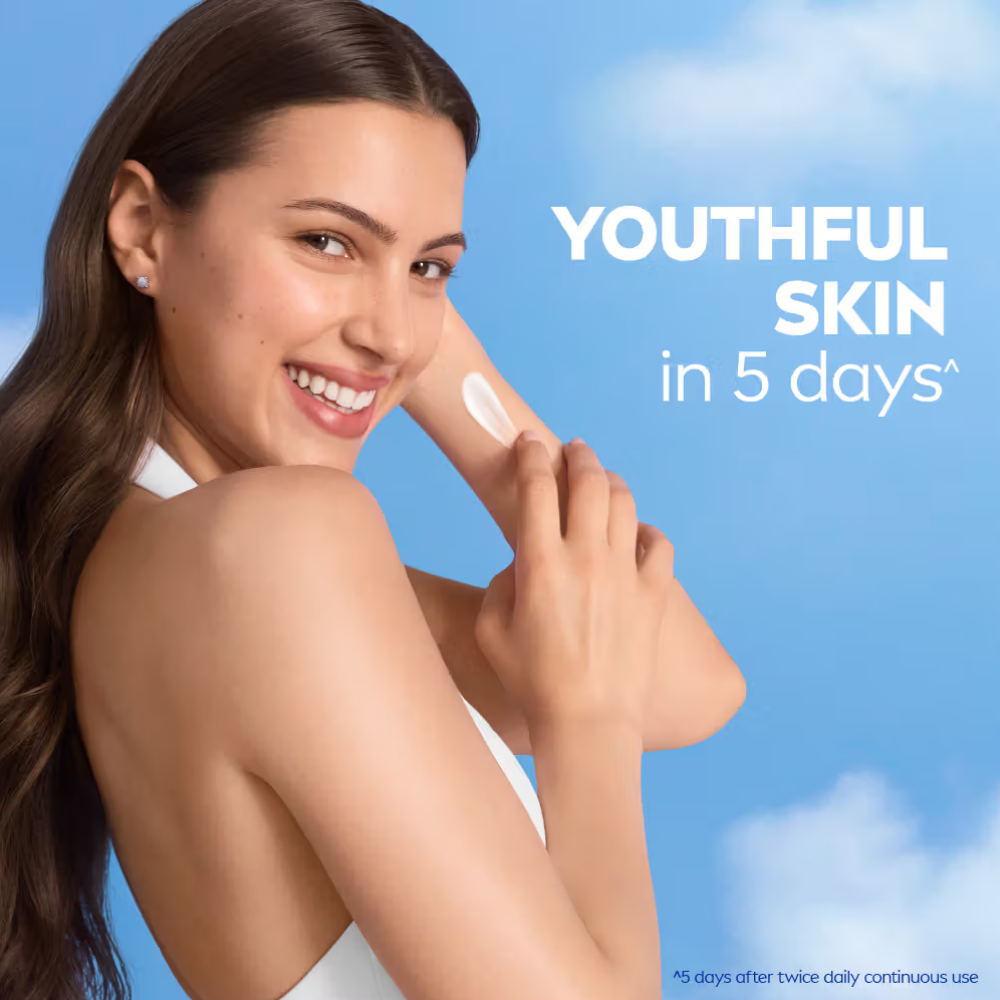 NIVEA Super 10 Youth Serum Body Lotion With Retinol, Niacinamide, 120X Vitamin C & SPF15