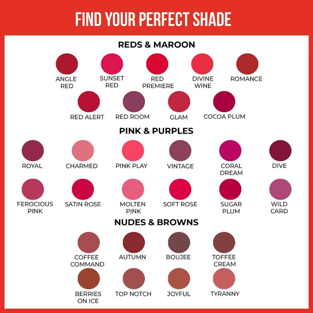 Insight Cosmetics Non-Transfer Lip Color, 12hr Long Lasting Matte Lips, Moisturizing & Light Weight