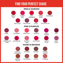 Insight Cosmetics Non-Transfer Lip Color, 12hr Long Lasting Matte Lips, Moisturizing & Light Weight
